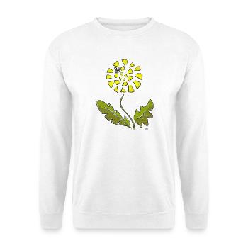 Dandy the Wheedo – Bee-Hind You - Unisex Pullover - Weiß - Vorne - Alina (178cm) & Michal (187cm)