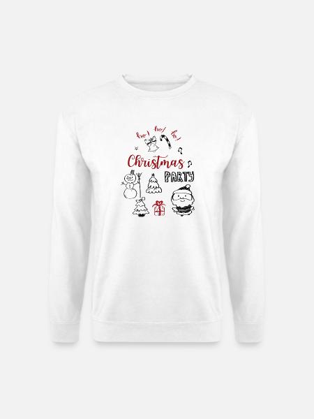 Christmas Party - Unisex Pullover - Weiß