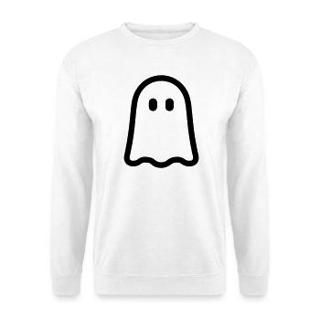 Geist - Unisex Pullover - Weiß - Vorne - Alina (178cm) & Michal (187cm)
