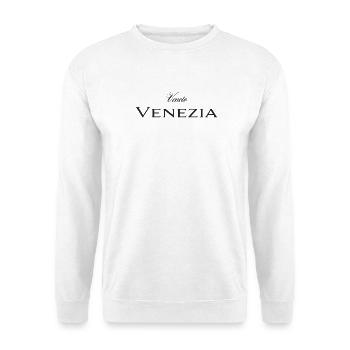 Lettrage Veneto Venezia - Sweat-shirt Unisexe - blanc - Devant