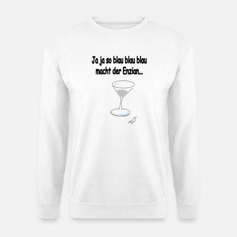 Enzian - Unisex Pullover - Weiß
