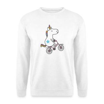 unicorn only - Unisex Pullover - Weiß - Vorne