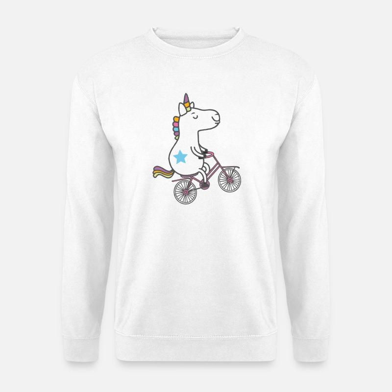 unicorn only - Unisex Pullover - Weiß