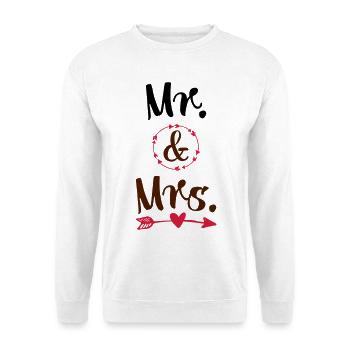 wedding - Unisex Sweatshirt - white - Front