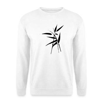 bamboo - Unisex Sweatshirt - white - Front