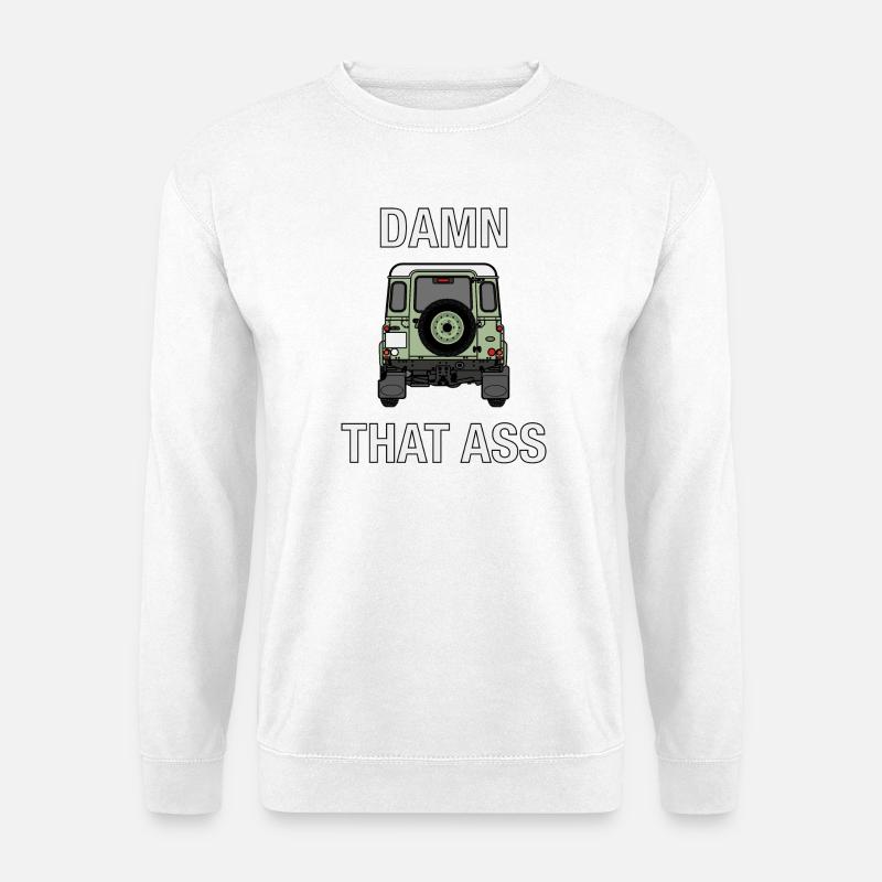 Defender - Damn That Ass - Unisex Sweatshirt - white