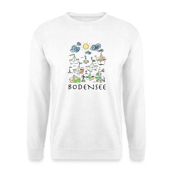 Bodensee - Unisex Pullover - Weiß - Vorne