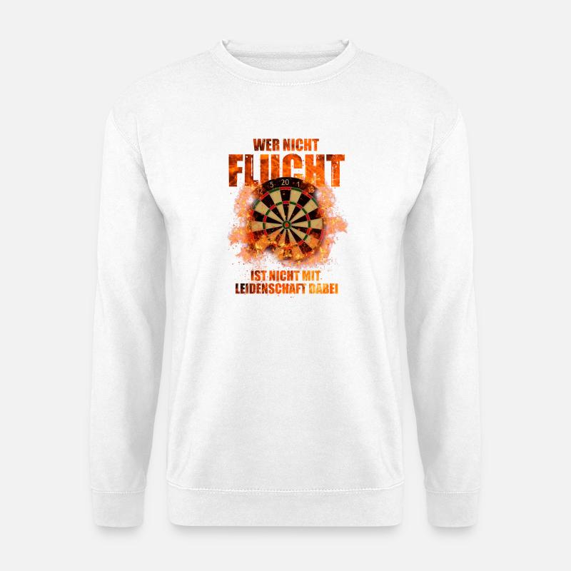 DARTS - Unisex Pullover - Weiß