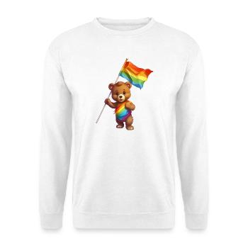 Love is a Bear Necessity - Unisex Sweatshirt - white - Front