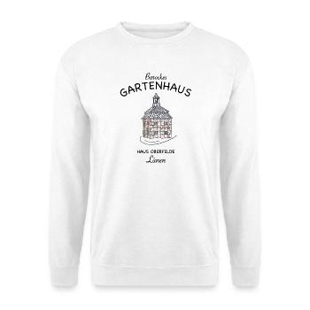 Lünen, Haus Oberfelde, Gartenhaus, Kreis Unna, NRW - Unisex Pullover - Weiß - Vorne