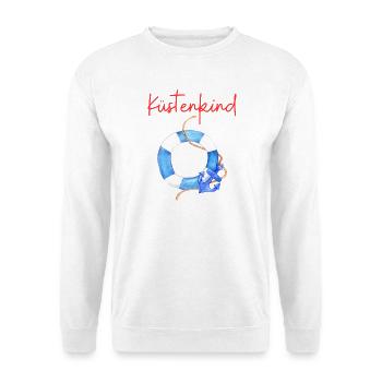 Küstenkind - Unisex Pullover - Weiß - Vorne
