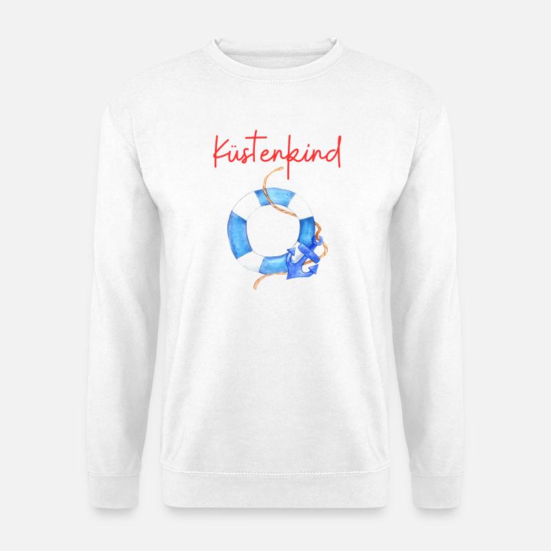 Küstenkind - Unisex Pullover - Weiß