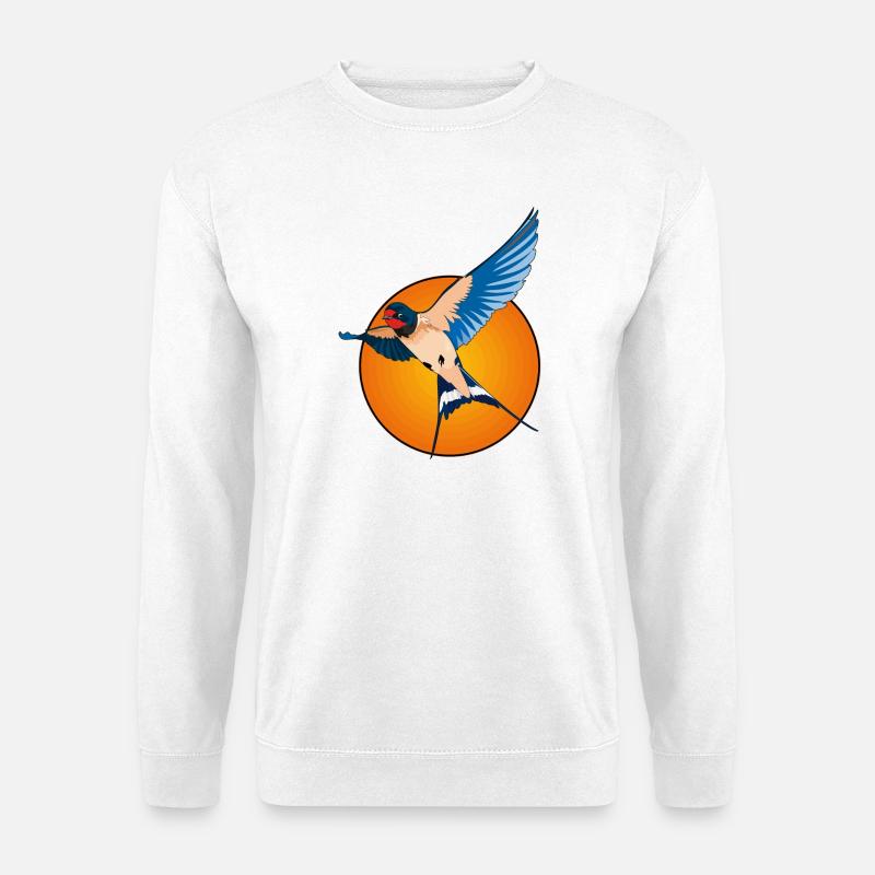 Schwalben 2 - Unisex Pullover - Weiß