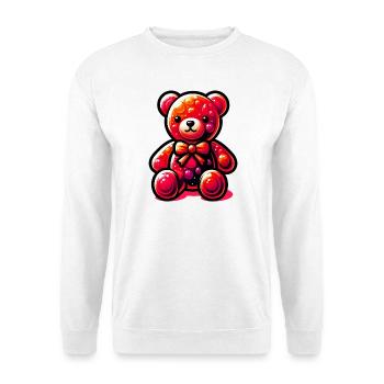 Ours - Sweat-shirt Unisexe - blanc - Devant