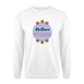 OMA. OMA - Unisex Pullover - Weiß - Vorne
