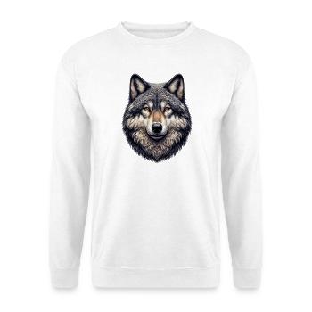 Wolf - Unisex Sweatshirt - white - Front