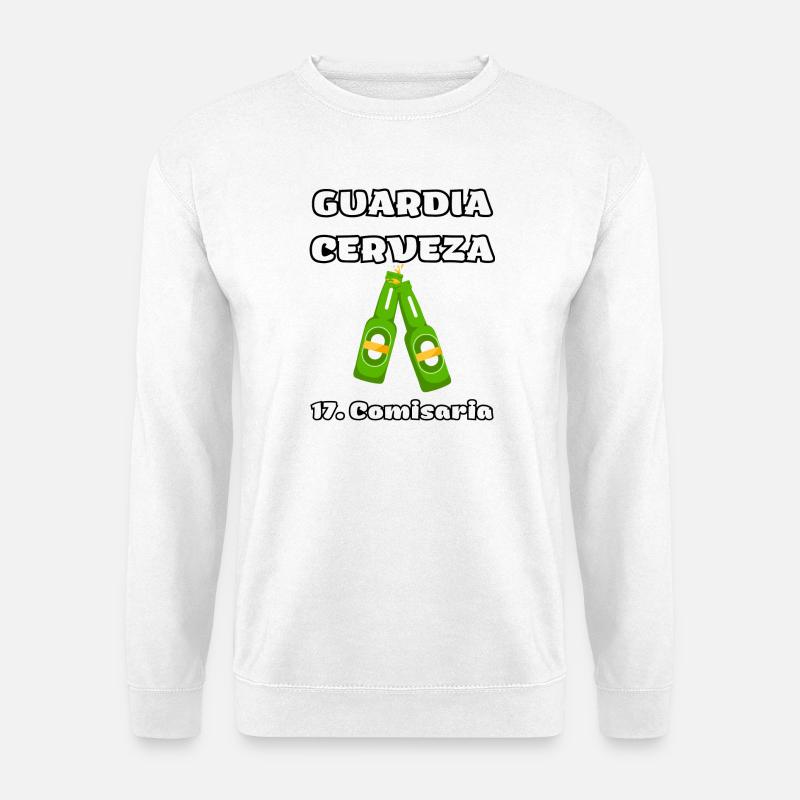 Bierpolizei - Unisex Pullover - Weiß