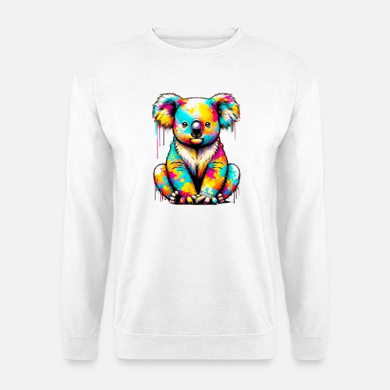 Koala - Sweat-shirt Unisexe - blanc
