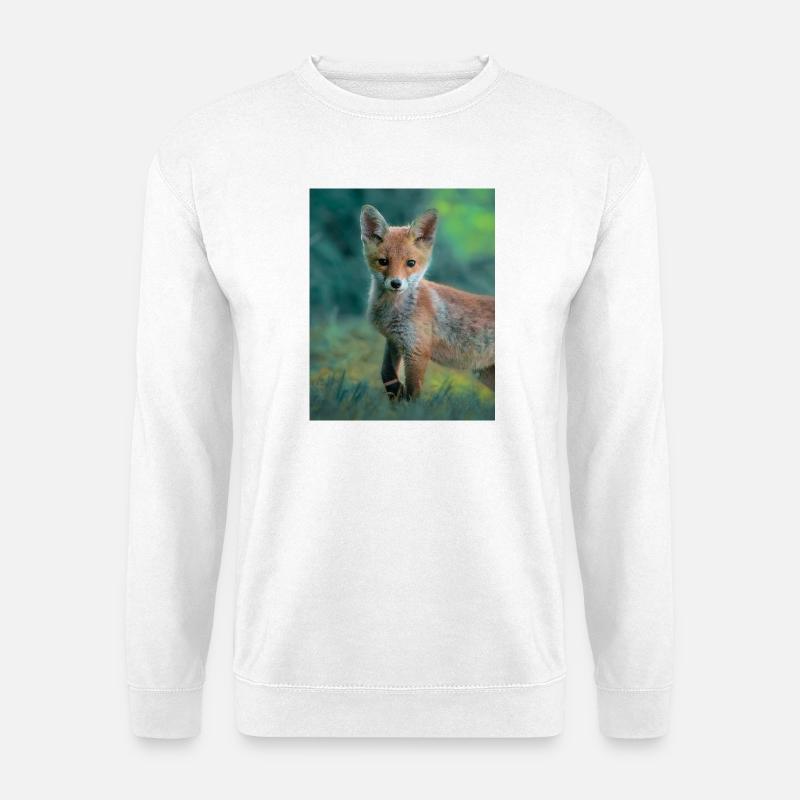 Young Fox - Unisex Sweatshirt - white
