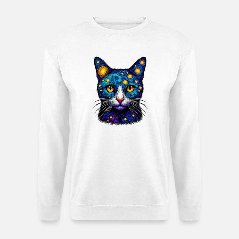 Cat - Unisex Sweatshirt - white