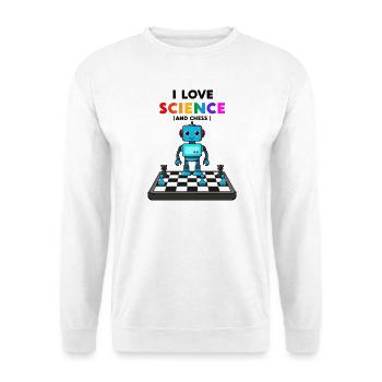 Science and Chess - Unisex Sweatshirt - white - Front