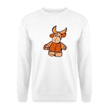 Elchi Button - Unisex Sweatshirt - white - Front