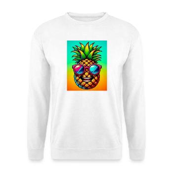Pineapple - Unisex Sweatshirt - white - Front