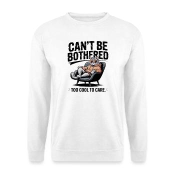 Keine Lust auf Katzen-Einstellung - Unisex Pullover - Weiß - Vorne