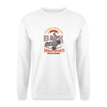 BMX Urban Sport Freestyle - Unisex Sweatshirt - white - Front