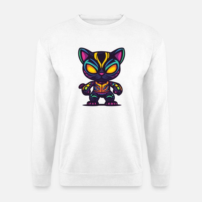 Panther Halloween Zombie - Unisex Pullover - Weiß