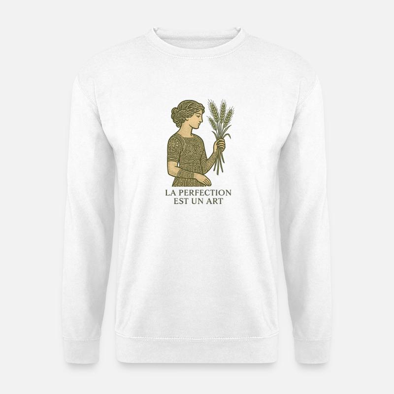 Jungfrau Sternzeichen - Astrologie - Unisex Pullover - Weiß