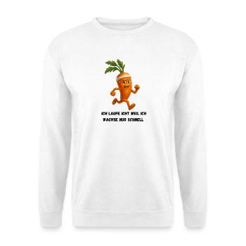 Dashing Carrot Hero - Unisex Sweatshirt - white - Front