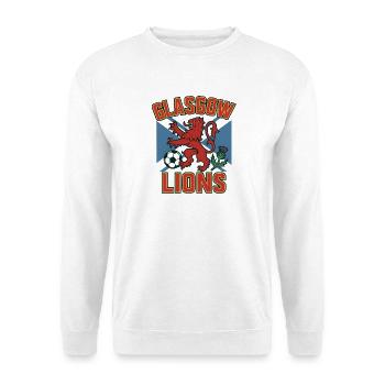 Glasgow Lions Emblem Patch - Unisex Sweatshirt - white - Front