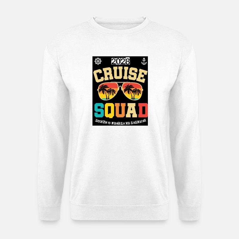 Kreuzfahrt-Staffel 2028 - Unisex Pullover - Weiß
