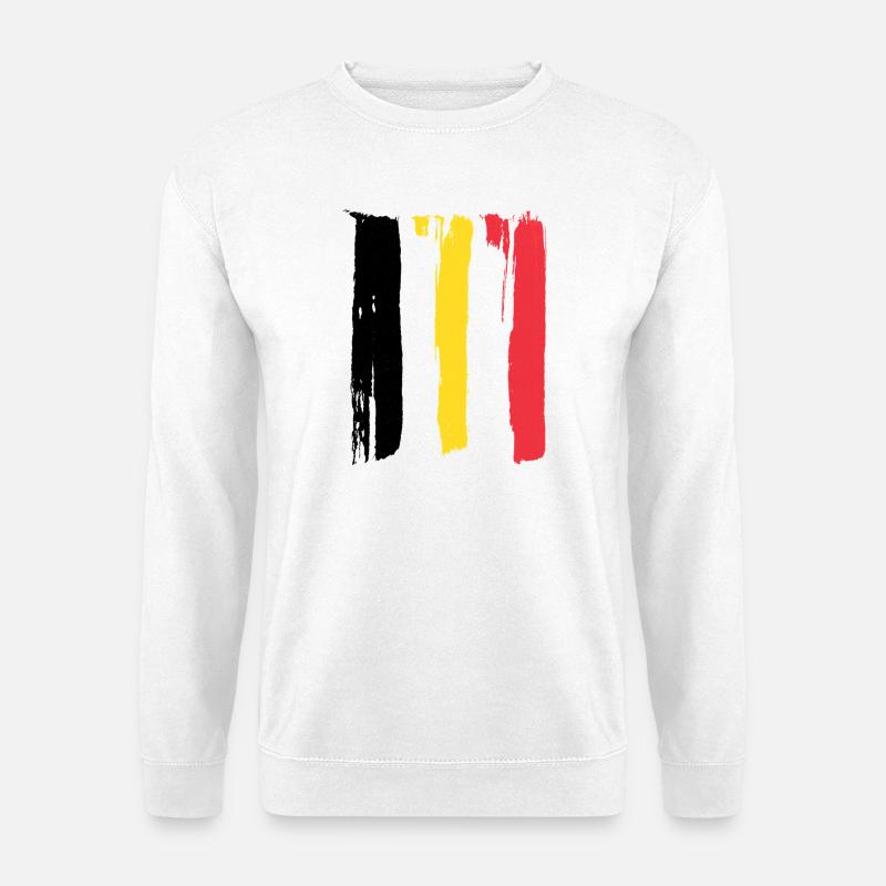 Belgien  - Unisex Pullover - Weiß