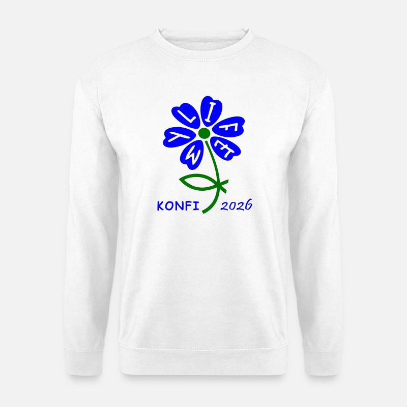 Konfirmation 2026 - Unisex Pullover - Weiß