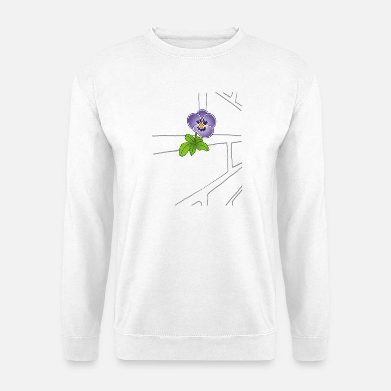 Le triomphe de la nature - Unisex Sweatshirt - white
