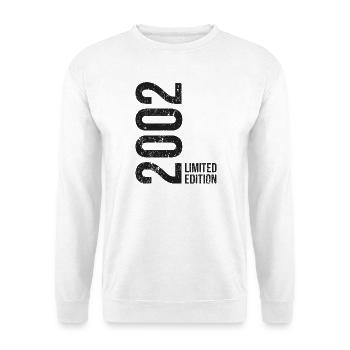 24th Birthday Man 24 Years Limited Edition 2002 - Unisex Sweatshirt - white - Front
