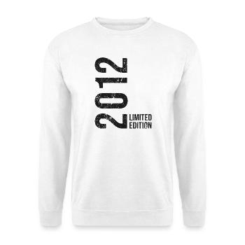 14 ans – Cadeau drôle millésime 2012 - Sweat-shirt Unisexe - blanc - Devant