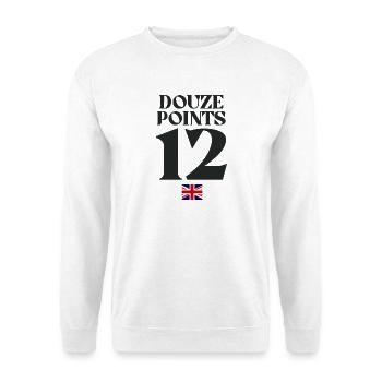 Douze Points Eurovision  - Unisex Sweatshirt - white - Front