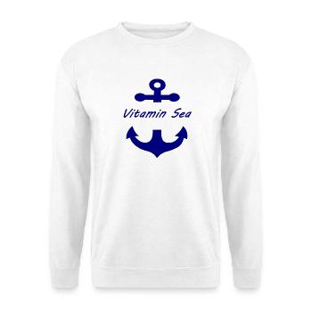Vitamin-Sea - Unisex Sweatshirt - white - Front