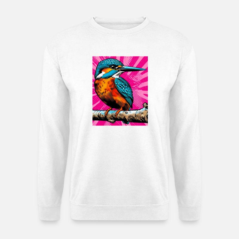 kingfisher - Unisex Sweatshirt - white