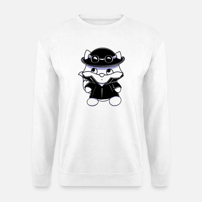 Kleiner Detektiv  - Unisex Pullover - Weiß