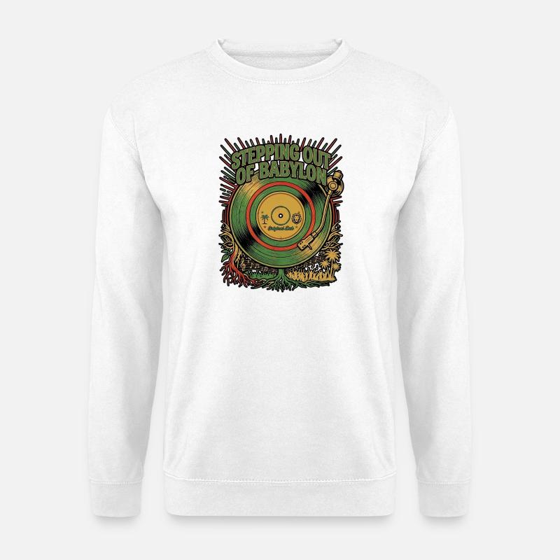 Dub Reggae Dreamer - Unisex Pullover - Weiß