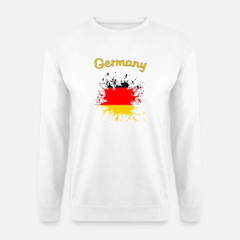 Germany Deutschland - Unisex Pullover - Weiß