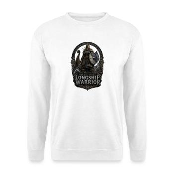 Longship Warrior: Born for the Voyage - Unisex Sweatshirt - white - Front