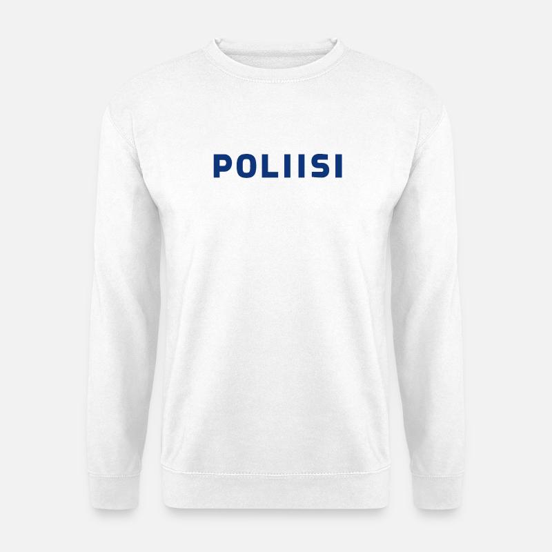 Polizei - Unisex Pullover - Weiß