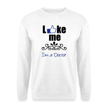 Like the Doctor Docteur Médical cadeau - Sweat-shirt Unisexe - blanc - Devant