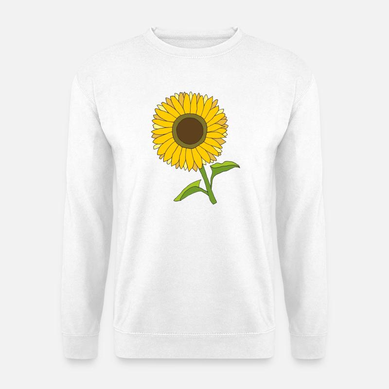 sonnenblume - Unisex Pullover - Weiß