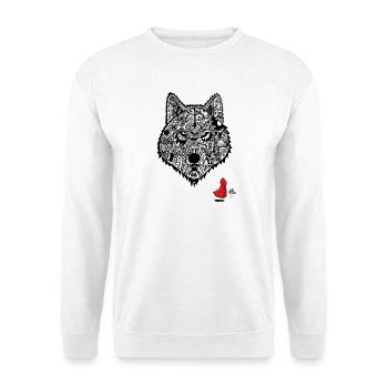Red Riding Hood's Wolf - Unisex Sweatshirt - white - Front